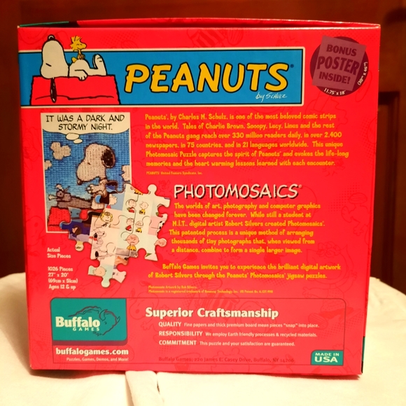 Peanuts 1000pc puzzle - Picture 2 of 3